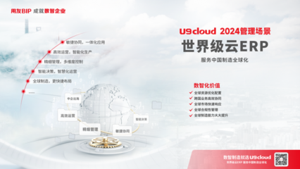 用友U9 cloud助力中国制造扬帆出海,冲浪全球